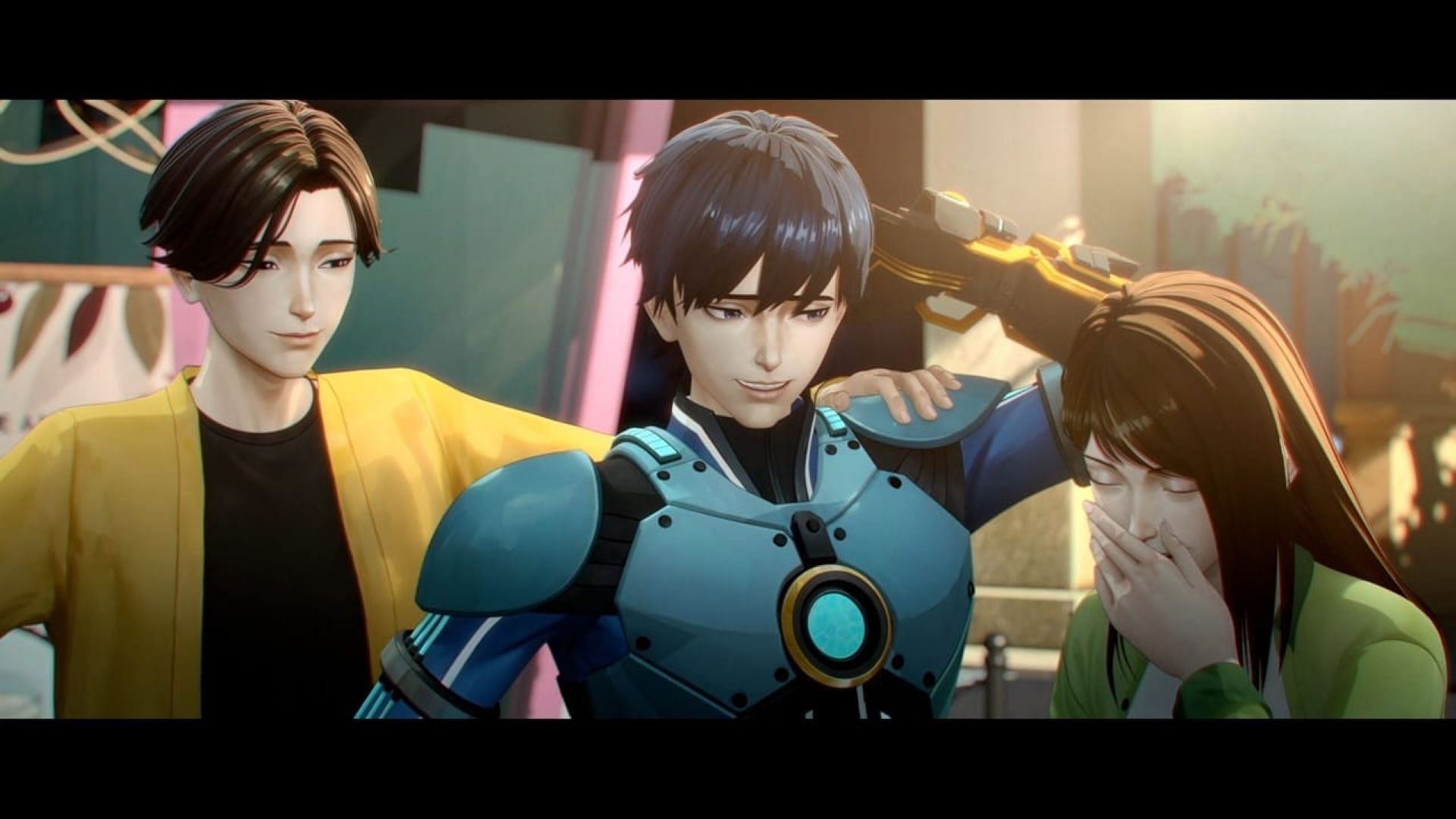 Yang Cheng enjoys his new life as E-Soul (Image via Pb Animation/LAN Studio/Paper Plane Animation)